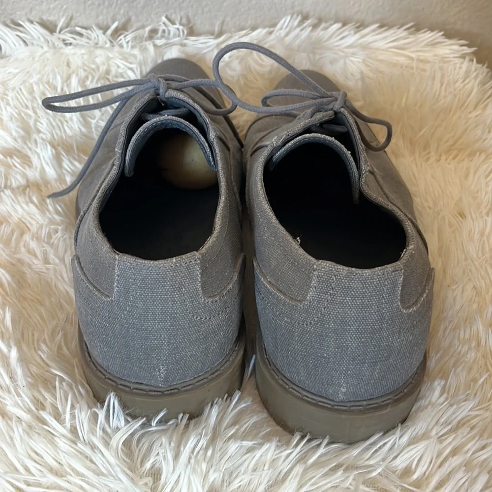 Men's Calvin Klein Grey Dress Shoes- SIZE 11.5 - Picture 3 of 6